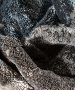 Well Woven Kye Modern Abstract Geometric Grey Rug