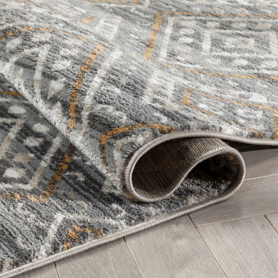 Well Woven Sasha Moroccan Trellis Grey Rug 9 Well Woven Sasha Moroccan Trellis Grey Rug