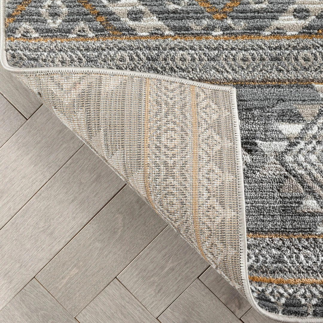 Well Woven Sasha Moroccan Trellis Grey Rug 5 Well Woven Sasha Moroccan Trellis Grey Rug