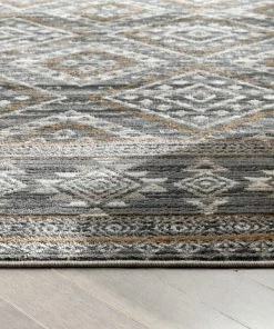 Well Woven Sasha Moroccan Trellis Grey Rug 26 Well Woven Sasha Moroccan Trellis Grey Rug