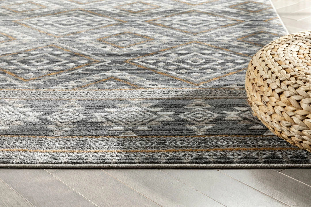 Well Woven Sasha Moroccan Trellis Grey Rug 13 Well Woven Sasha Moroccan Trellis Grey Rug