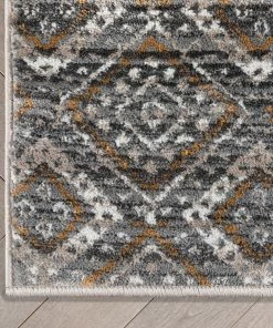 Well Woven Custom Size Runner Sasha Moroccan Vintage Grey Choose Your Width X Choose Your Length Hallway Runner Rug