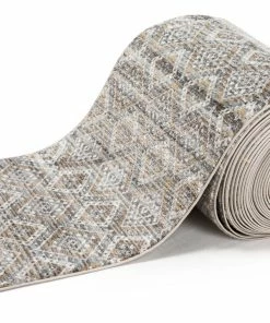 Well Woven Custom Size Runner Sasha Moroccan Vintage Grey Choose Your Width X Choose Your Length Hallway Runner Rug