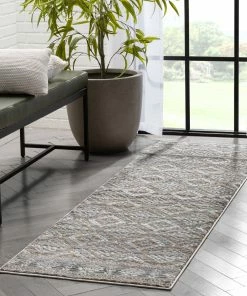 Well Woven Sasha Moroccan Trellis Grey Rug 20 Well Woven Sasha Moroccan Trellis Grey Rug