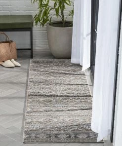 Well Woven Sasha Moroccan Trellis Grey Rug 23 Well Woven Sasha Moroccan Trellis Grey Rug