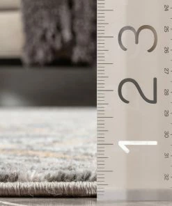 Well Woven Global Rowan Moroccan Lattice Trellis Grey Rug