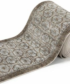 Well Woven Custom Size Runner Rhea Moroccan Oriental Vintage Grey Choose Your Width X Choose Your Length Hallway Runner Rug Global