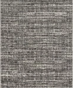 Well Woven Zia Modern Abstract Striation Grey Rug Vintage