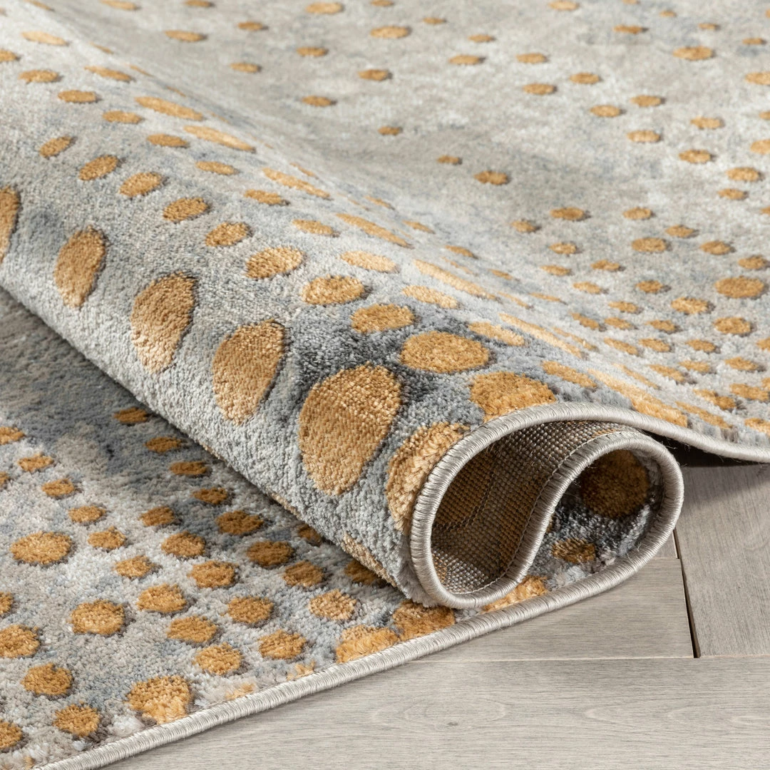 Well Woven Elyse Modern Abstract Dots Grey Rug Vintage 9 Well Woven Elyse Modern Abstract Dots Grey Rug Vintage