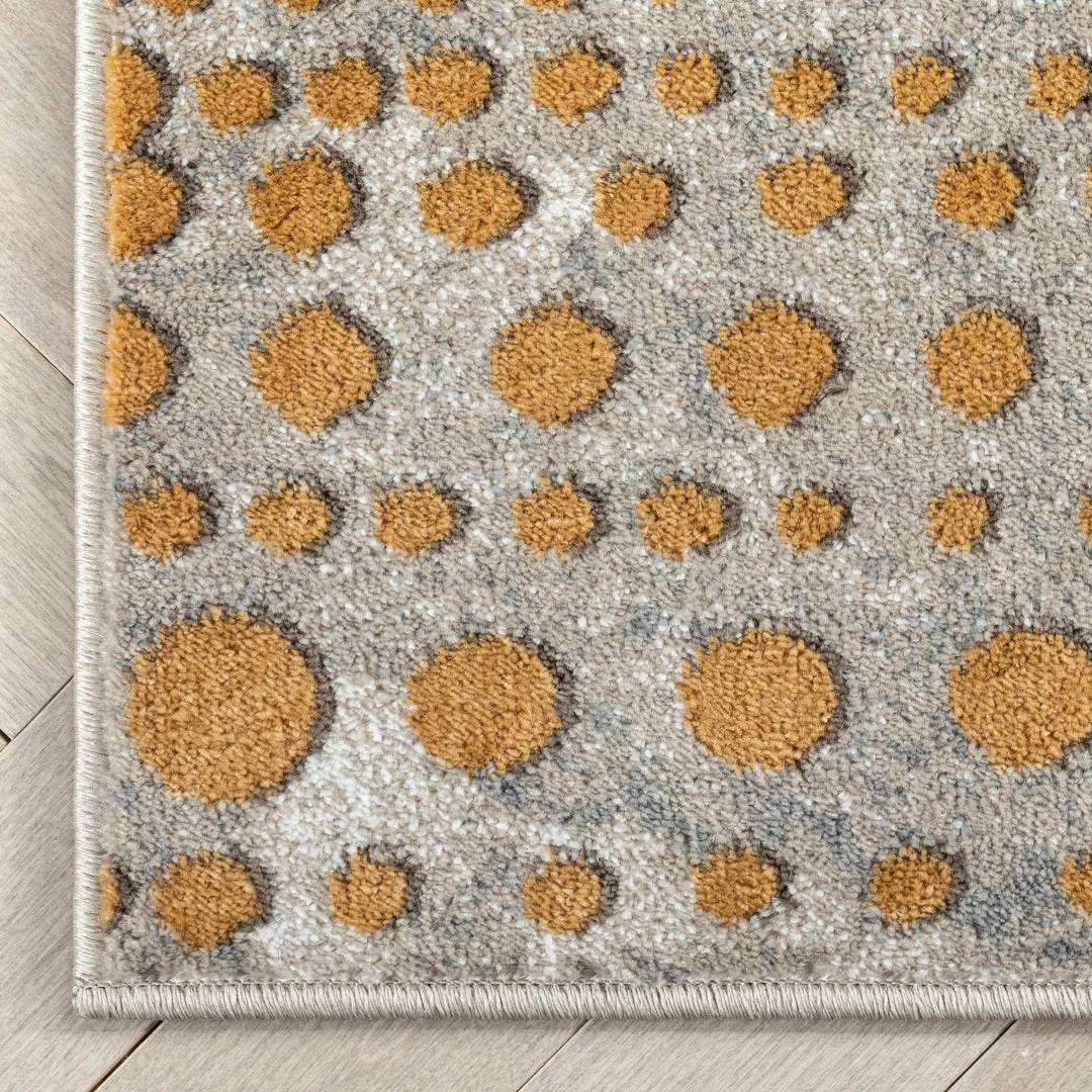 Well Woven Elyse Modern Abstract Dots Grey Rug Vintage 4 Well Woven Elyse Modern Abstract Dots Grey Rug Vintage