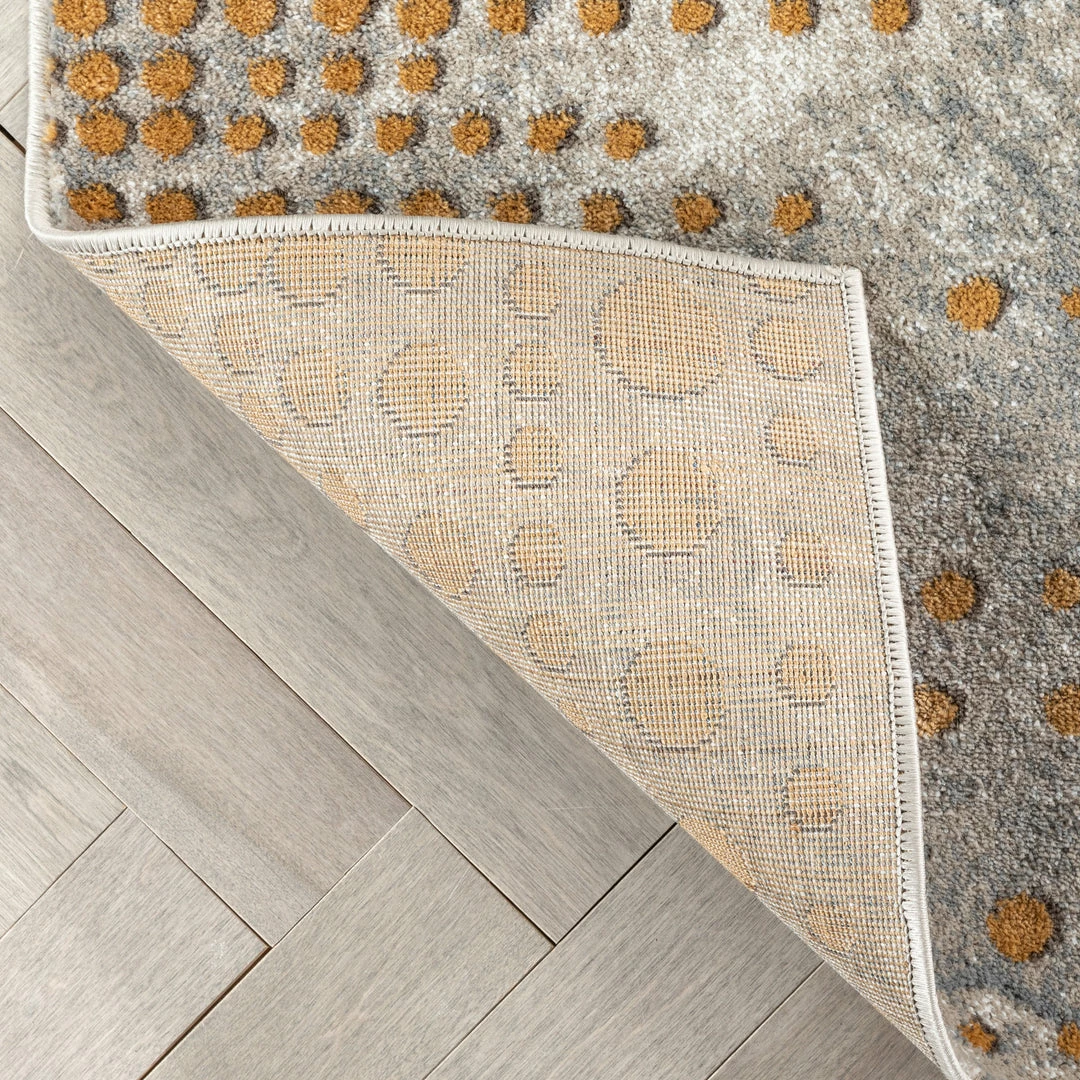 Well Woven Elyse Modern Abstract Dots Grey Rug Vintage 5 Well Woven Elyse Modern Abstract Dots Grey Rug Vintage