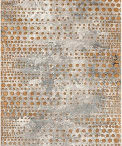 Well Woven Elyse Modern Abstract Dots Grey Rug Vintage