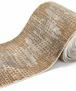 Well Woven Custom Size Runner Elyse Abstract Modern Dots Grey Choose Your Width X Choose Your Length Hallway Runner Rug