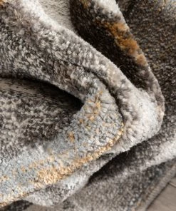 Well Woven Makai Modern Abstract Striped Grey Rug Vintage