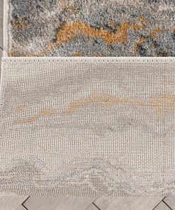 Well Woven Custom Size Runner Yara Abstract Modern Grey Rust Choose Your Width X Choose Your Length Hallway Runner Rug