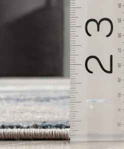 Well Woven Vintage Yara Modern Abstract Grey Rug