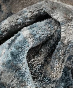 Well Woven Lilith Modern Abstract Grey Blue Rug