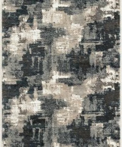 Well Woven Lilith Modern Abstract Grey Blue Rug