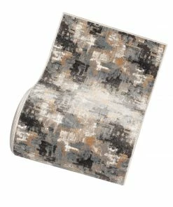 Well Woven Vintage Custom Size Runner Lilith Abstract Modern Grey Choose Your Width X Choose Your Length Hallway Runner Rug