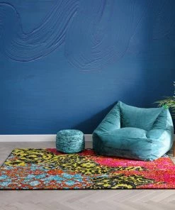 Well Woven Kaya Patchwork Multi Modern Boho Rug