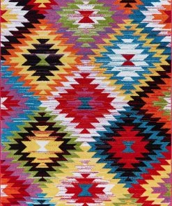 Well Woven Global Joy Multi Modern Tribal Rug