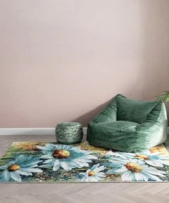 Well Woven Endless Multi Modern Flower Rug