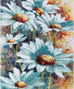 Well Woven Endless Multi Modern Flower Rug