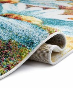 Well Woven Endless Multi Modern Flower Rug