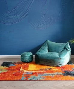 Well Woven Destiny Multicolor Bright Modern Abstract Rug