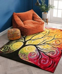 Well Woven Multi Color Finese Multi Modern Bright Rug