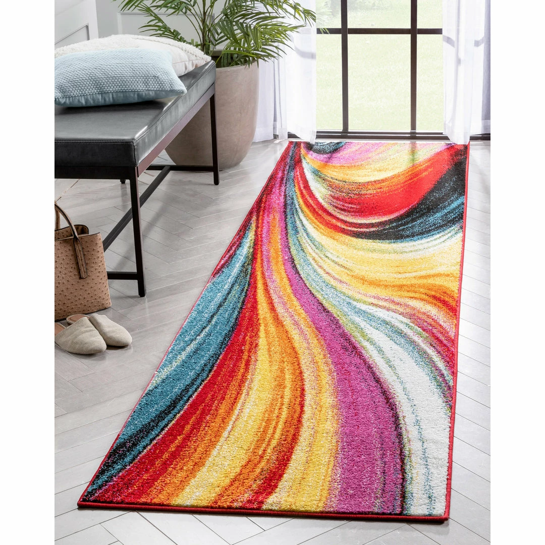 Well Woven Multi Color Pleasure Multi Modern Bright Rug 13 Well Woven Multi Color Pleasure Multi Modern Bright Rug