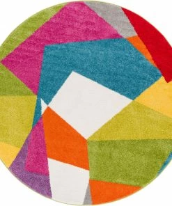 Well Woven Excitement Multi Mid-Century Modern Rug Multi Color 10 Well Woven Excitement Multi Mid-Century Modern Rug Multi Color