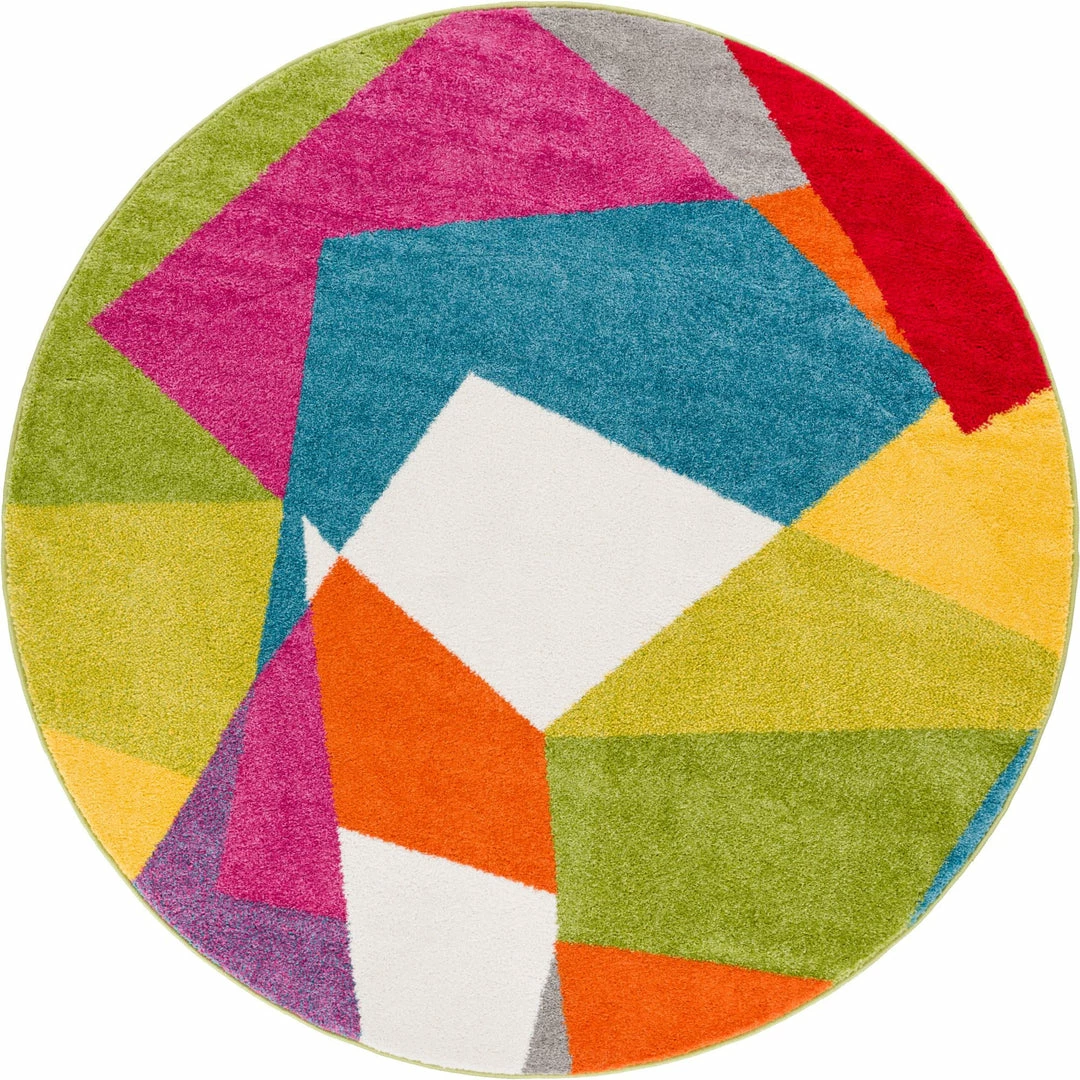 Well Woven Excitement Multi Mid-Century Modern Rug Multi Color 5 Well Woven Excitement Multi Mid-Century Modern Rug Multi Color