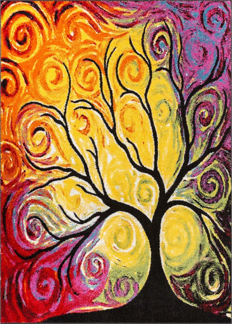 Well Woven Multi Color Finese Multi Modern Bright Rug 1 Well Woven Multi Color Finese Multi Modern Bright Rug