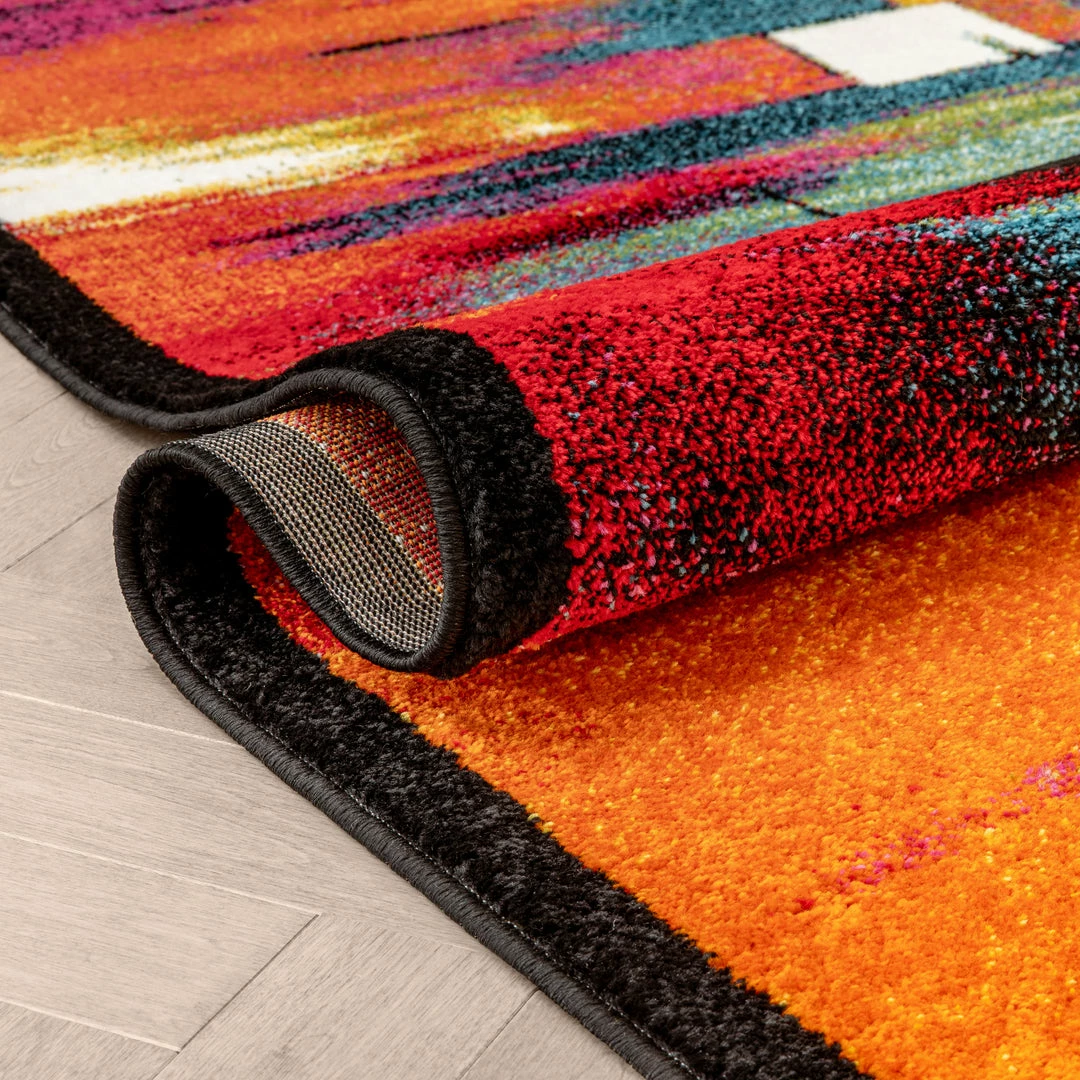 Well Woven Unforgettable Multi Modern Bright Rug 9 Well Woven Unforgettable Multi Modern Bright Rug