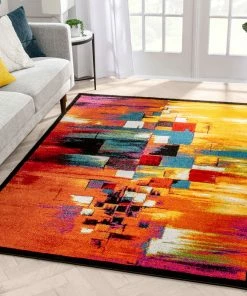Well Woven Unforgettable Multi Modern Bright Rug