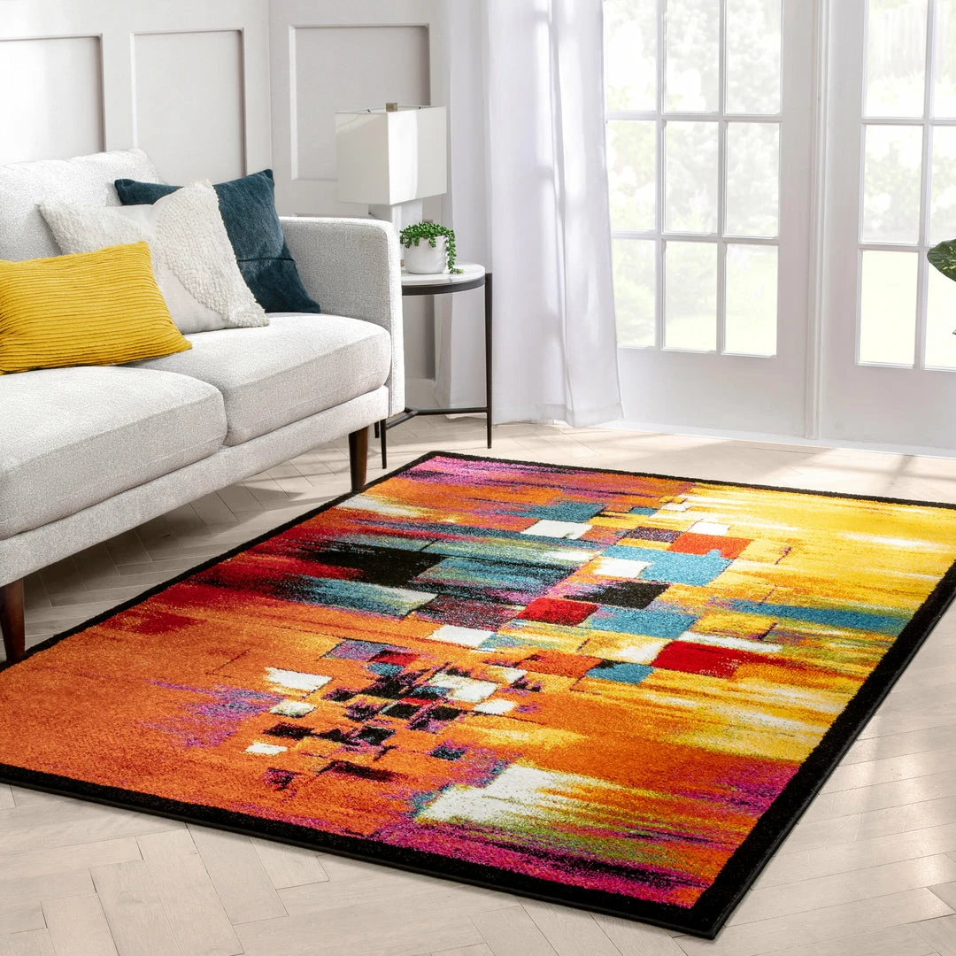 Well Woven Unforgettable Multi Modern Bright Rug 7 Well Woven Unforgettable Multi Modern Bright Rug