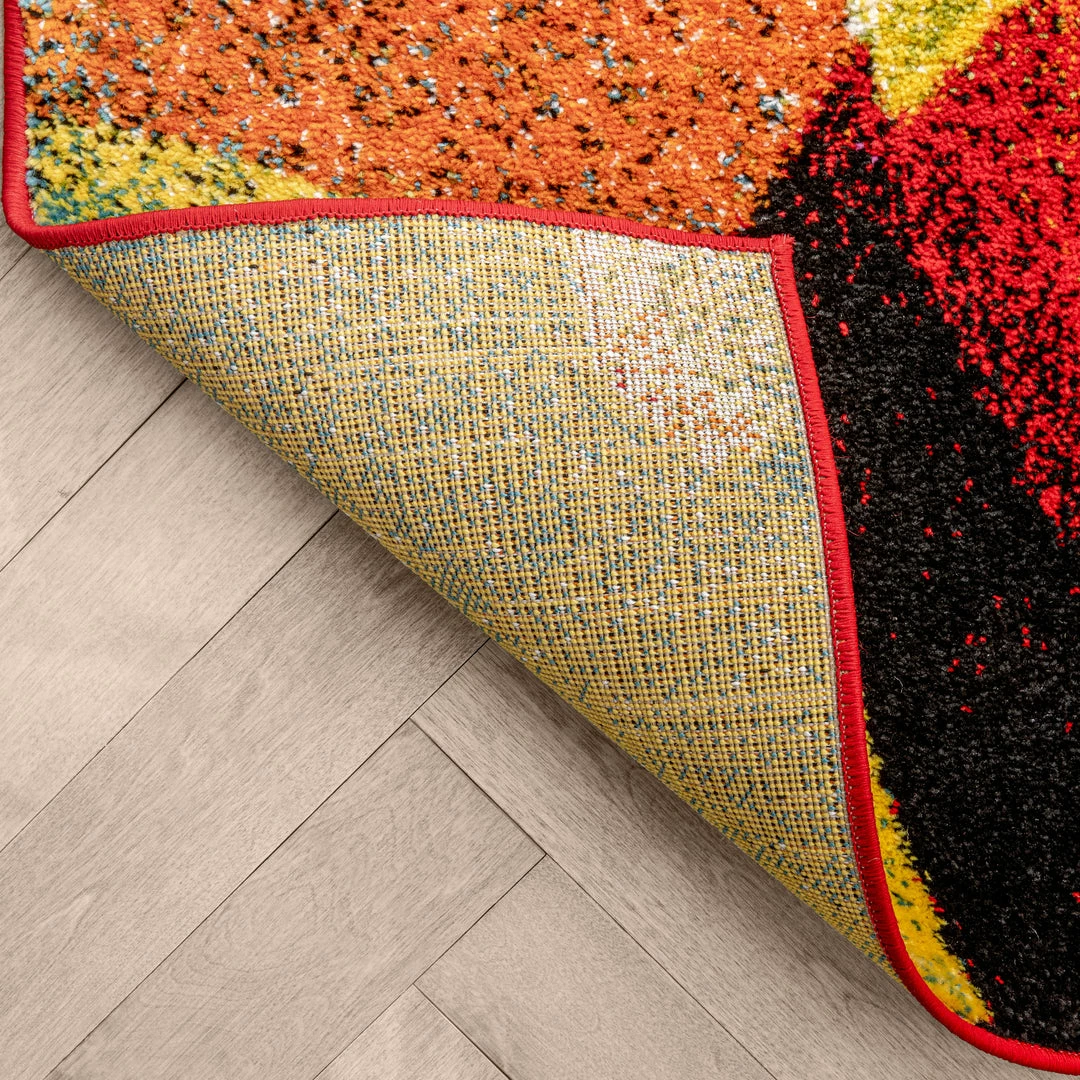 Well Woven Brilliant Multi Modern Bright Rug 6 Well Woven Brilliant Multi Modern Bright Rug