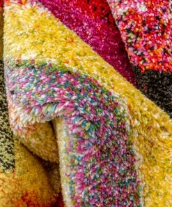 Well Woven Brilliant Multi Modern Bright Rug 14 Well Woven Brilliant Multi Modern Bright Rug