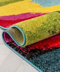 Well Woven Creativity Multi Modern Bright Rug Multi Color