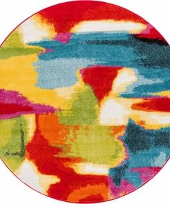 Well Woven Creativity Multi Modern Bright Rug Multi Color