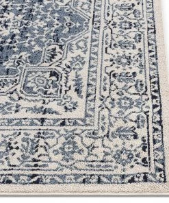 Well Woven Benjamin Dark Blue Vintage Medallion Rug
