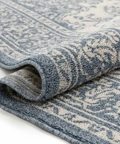 Well Woven Global Benjamin Blue Vintage Medallion Rug