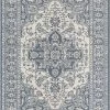 Well Woven Global Benjamin Blue Vintage Medallion Rug