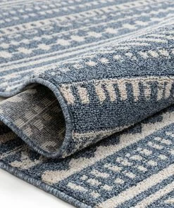 Well Woven Easton Blue Modern Geometric Rug