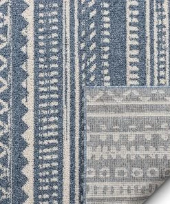 Well Woven Easton Blue Modern Geometric Rug
