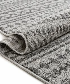 Well Woven Vintage Easton Grey Modern Geometric Rug