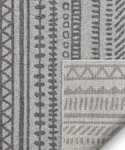 Well Woven Vintage Easton Grey Modern Geometric Rug