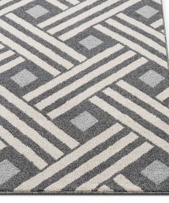 Well Woven Global Matilda Grey Modern Geometric Rug
