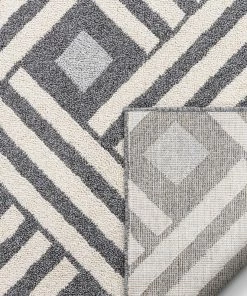 Well Woven Global Matilda Grey Modern Geometric Rug